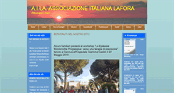 Desktop Screenshot of lafora.it